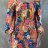 fernandaramosstore com br vestido curto sem bojo em lastex manga longa estampa floral 2