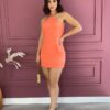 fernandaramosstore com br vestido curto sem bojo frente unica linho laranja 2