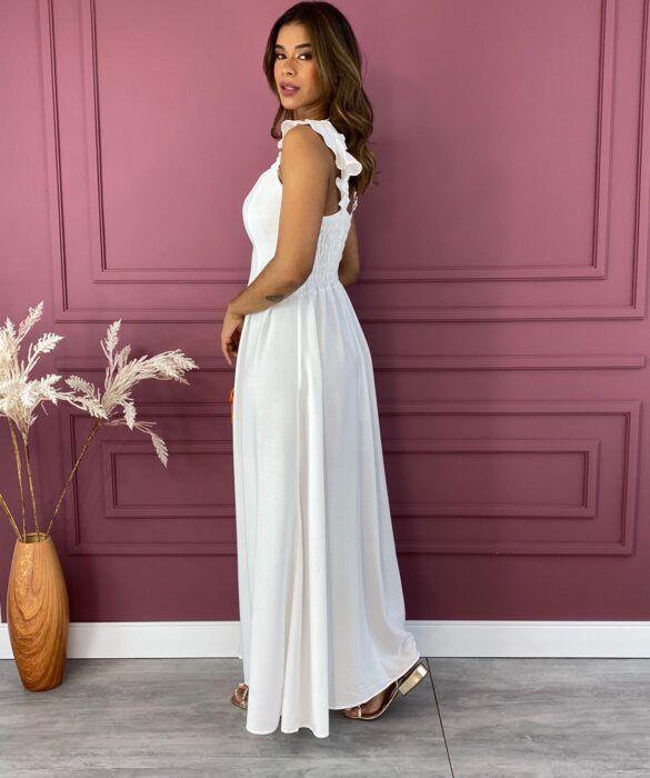 fernandaramosstore com br vestido longo com bojo alca com elastico e babados branco 1