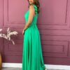 fernandaramosstore com br vestido longo com bojo alca com elastico e babados verde 1