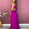 fernandaramosstore com br vestido longo com bojo alca regulavel e abertura fucsia 1