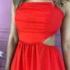 fernandaramosstore com br vestido longo com bojo alca regulavel e abertura vermelho 2