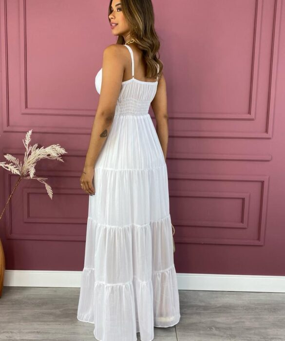 fernandaramosstore com br vestido longo com bojo botoes falso alca regulavel branco e prata 3