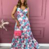 fernandaramosstore com br vestido longo com bojo botoes falso de alca floral azul 1