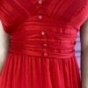 fernandaramosstore com br vestido longo com bojo botoes falso de alca vermelho 3