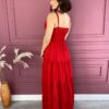 fernandaramosstore com br vestido longo com bojo botoes falso de alca vermelho 4