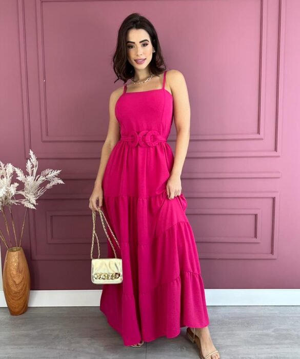 fernandaramosstore com br vestido longo com bojo com detalhe em amarracao pink 2