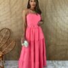 fernandaramosstore com br vestido longo com bojo com detalhe em amarracao rosa 1