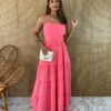 fernandaramosstore com br vestido longo com bojo com detalhe em amarracao rosa 2