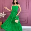 fernandaramosstore com br vestido longo com bojo com detalhe em amarracao verde