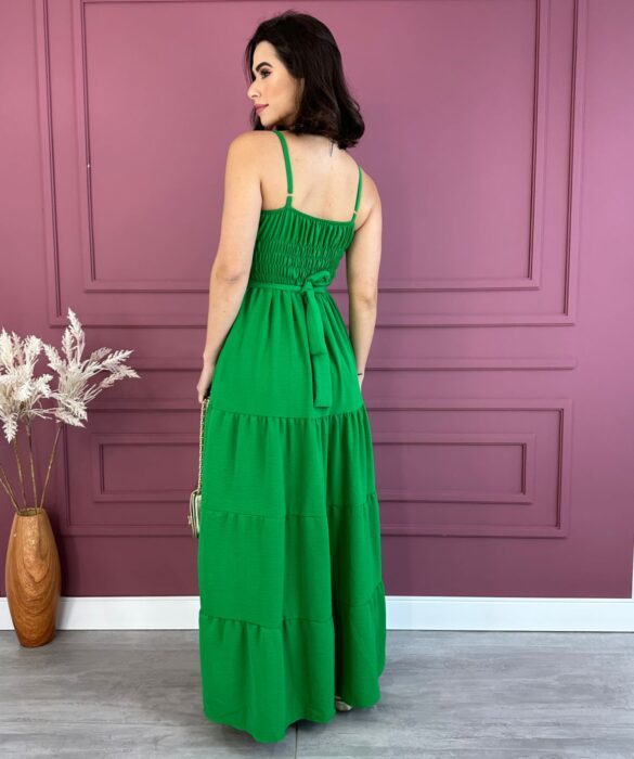 fernandaramosstore com br vestido longo com bojo com detalhe em amarracao verde 2