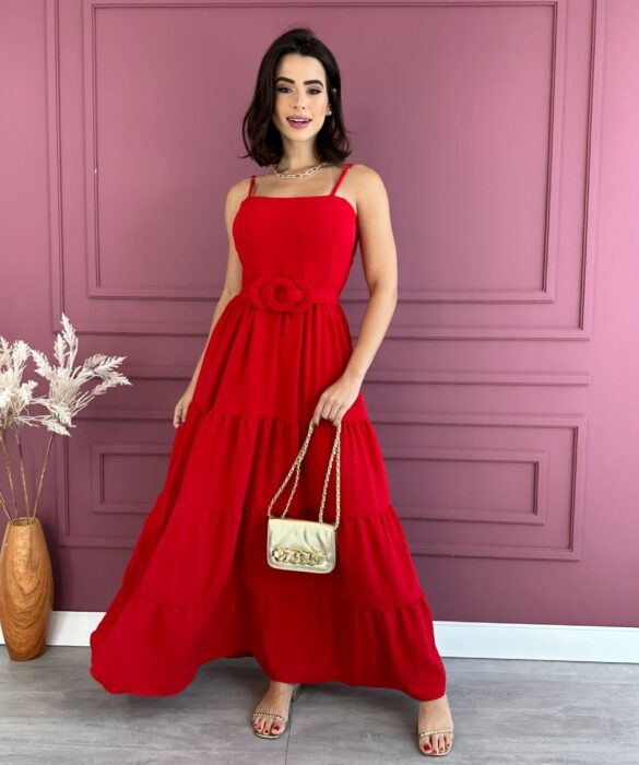 fernandaramosstore com br vestido longo com bojo com detalhe em amarracao vermelho 1