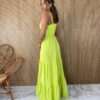 fernandaramosstore com br vestido longo com bojo detalhe franzido alca regulavel verde lima 4