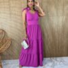 fernandaramosstore com br vestido longo com bojo em camadas amarracao nas alcas fucsia 1