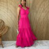 fernandaramosstore com br vestido longo com bojo em camadas amarracao nas alcas pink 1