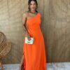 fernandaramosstore com br vestido longo com bojo mula manca com fenda laranja 3