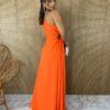 fernandaramosstore com br vestido longo com bojo mula manca com fenda laranja 4