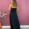 fernandaramosstore com br vestido longo com bojo preto botoes falsos 3