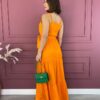 fernandaramosstore com br vestido longo com botoes e amarracao sem bojo laranja 2