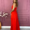 fernandaramosstore com br vestido longo em camadas com bojo e alca regulavel vermelho 1