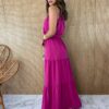 fernandaramosstore com br vestido longo sem bojo amarracao solta fucsia 2