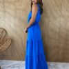 fernandaramosstore com br vestido longo sem bojo com abertura e amarracoes azul 4