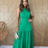 fernandaramosstore com br vestido longo sem bojo com abertura e amarracoes verde 2