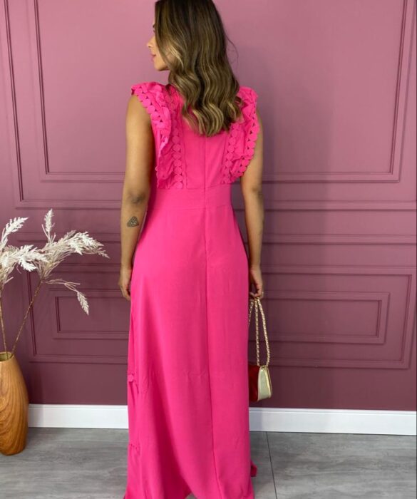 fernandaramosstore com br vestido longo sem bojo com detalhes redondos pink 4