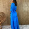 fernandaramosstore com br vestido longo sem bojo decote v azul 3