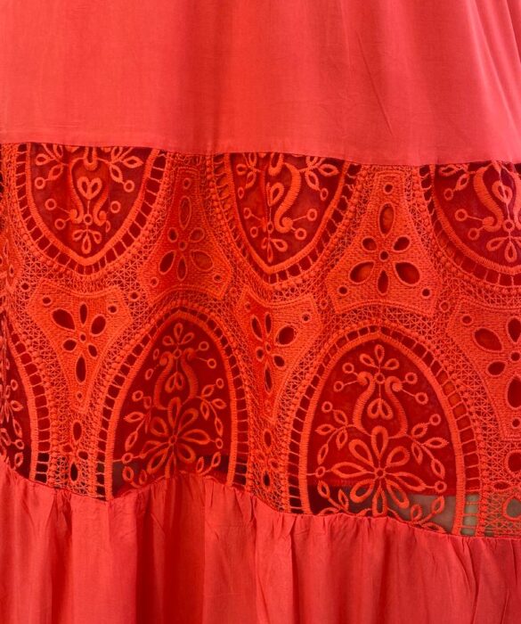 fernandaramosstore com br vestido longo sem bojo vermelho com detalhes e ziper lateral 4