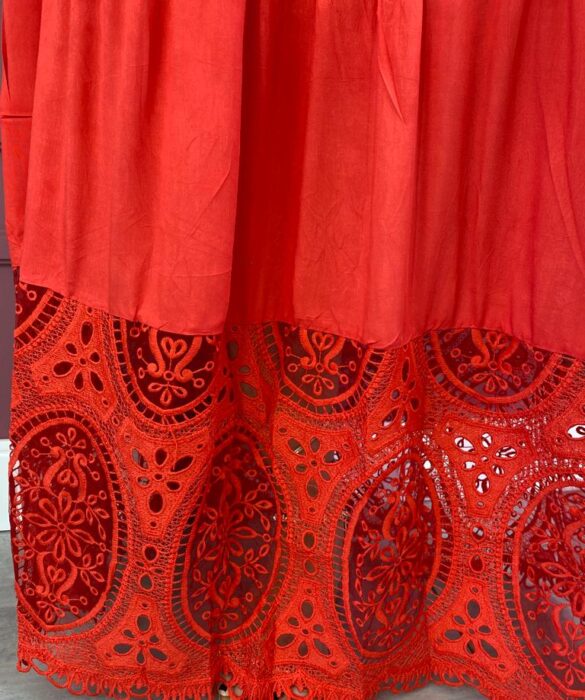 fernandaramosstore com br vestido longo sem bojo vermelho com detalhes e ziper lateral 5