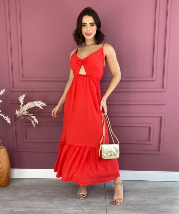 fernandaramosstore com br vestido midi com bojo vermelho com abertura alca regulavel 1