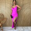 fernandaramosstore com br vestido midi sem bojo com fenda fucsia 3