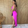 fernandaramosstore com br vestido midi sem bojo com fenda fucsia 4