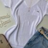 fernandaramosstore com br blusa feminina manga curta tricot com bolso bege copia 1