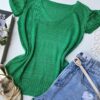 fernandaramosstore com br blusa feminina manga curta tricot com detalhes verde bandeira 1