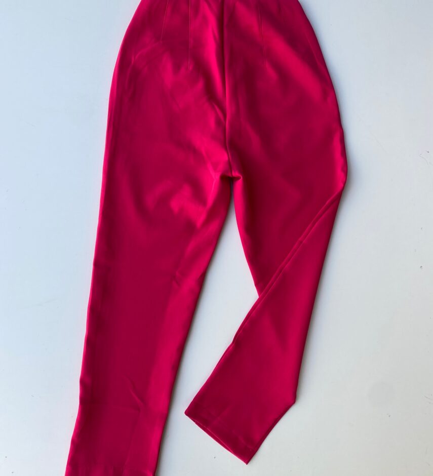 Calça Feminina Skinny com Bolsos Pink - Fernanda Ramos Store