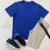 Camiseta Masculina Basic Azul Royal - Fernanda Ramos Store