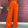 fernandaramosstore com br conjunto feminino cropped sem bojo e calca pantalona laranja 1