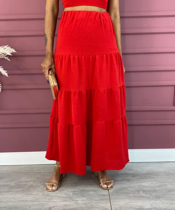 fernandaramosstore com br conjunto feminino duna cropped e saia longa vermelho 2