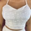 fernandaramosstore com br conjunto feminino laise cropped e saia longa branco 2