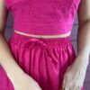 fernandaramosstore com br conjunto feminino laise cropped e saia longa pink 3