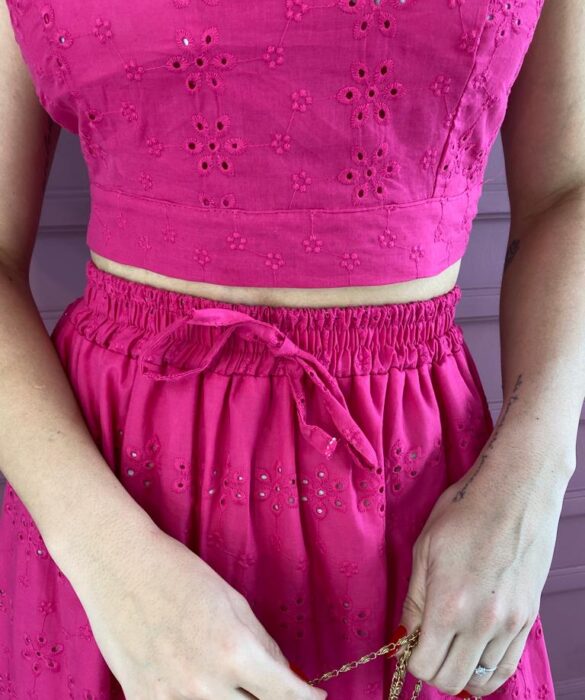 fernandaramosstore com br conjunto feminino laise cropped e saia longa pink 3