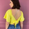 fernandaramosstore com br cropped feminino com bojo amarracao no decote amarelo 2