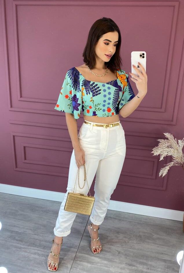 fernandaramosstore com br cropped feminino com bojo e amarracao estampado azul 1