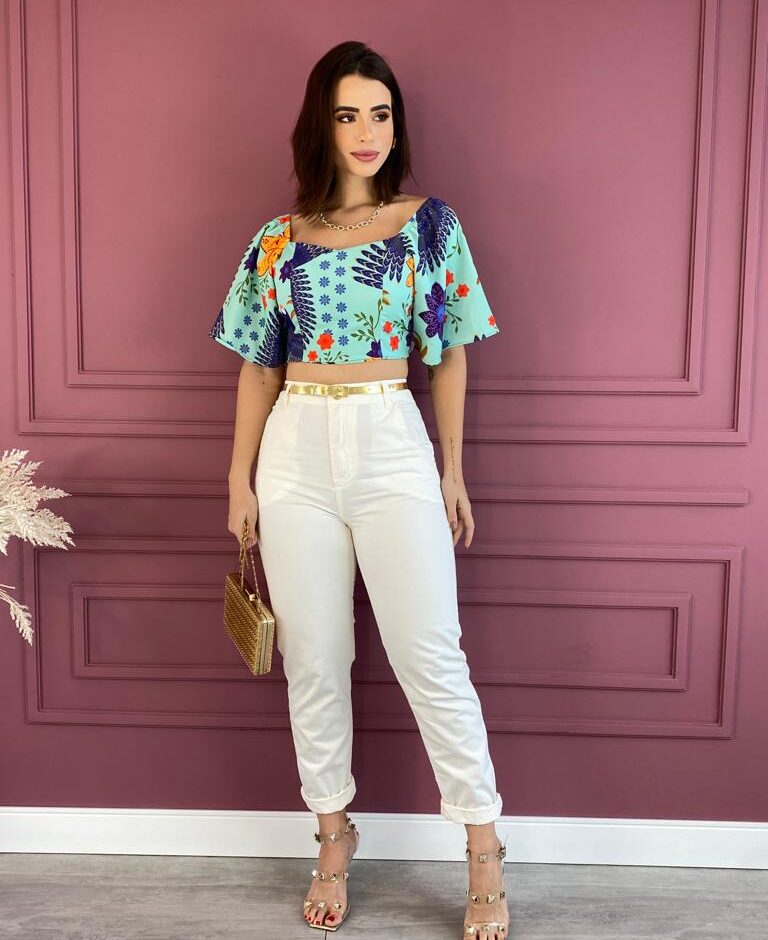 fernandaramosstore com br cropped feminino com bojo e amarracao estampado azul 5