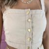 fernandaramosstore com br cropped feminino sem bojo com botoes sarja bege 022537 2