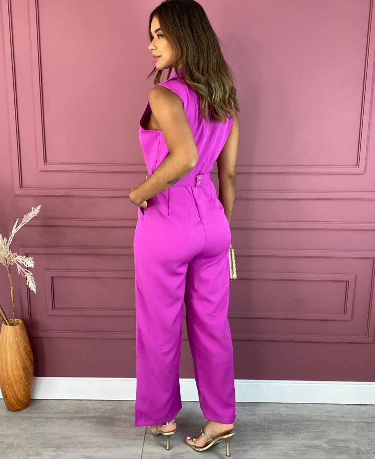fernandaramosstore com br macacao feminino sem bojo com cinto fucsia 2
