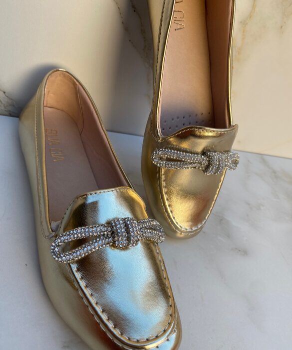 fernandaramosstore com br mocassim feminino dourado com detalhe 1