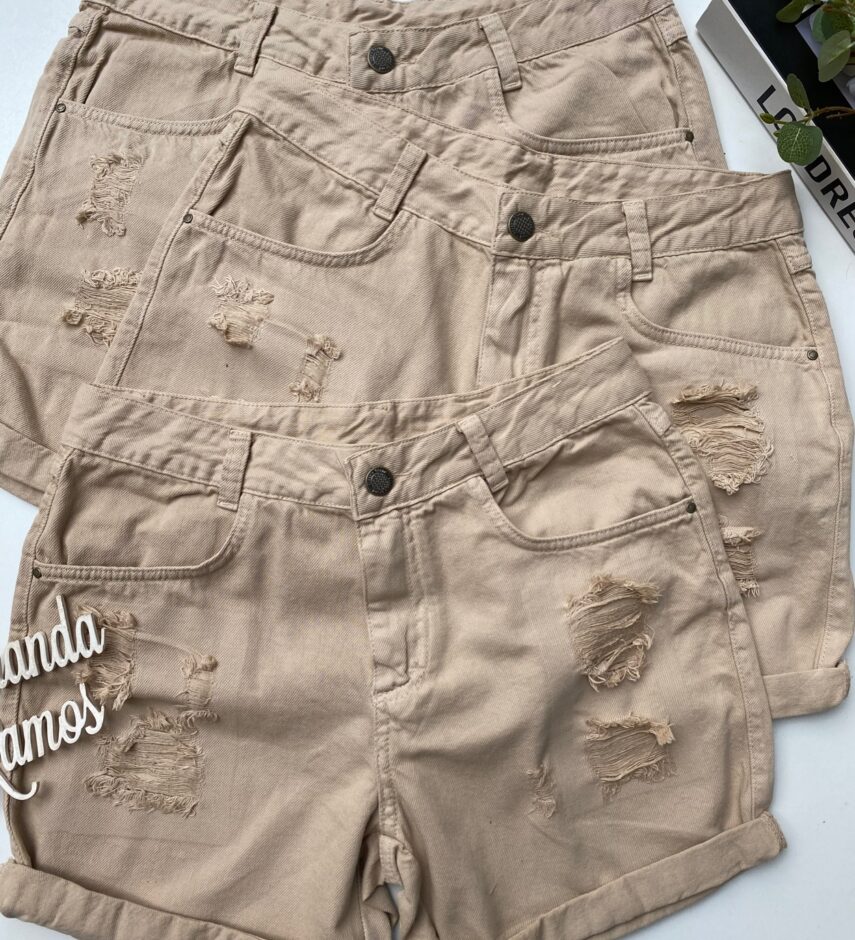 fernandaramosstore com br short feminino color sarja 092882 bege 1